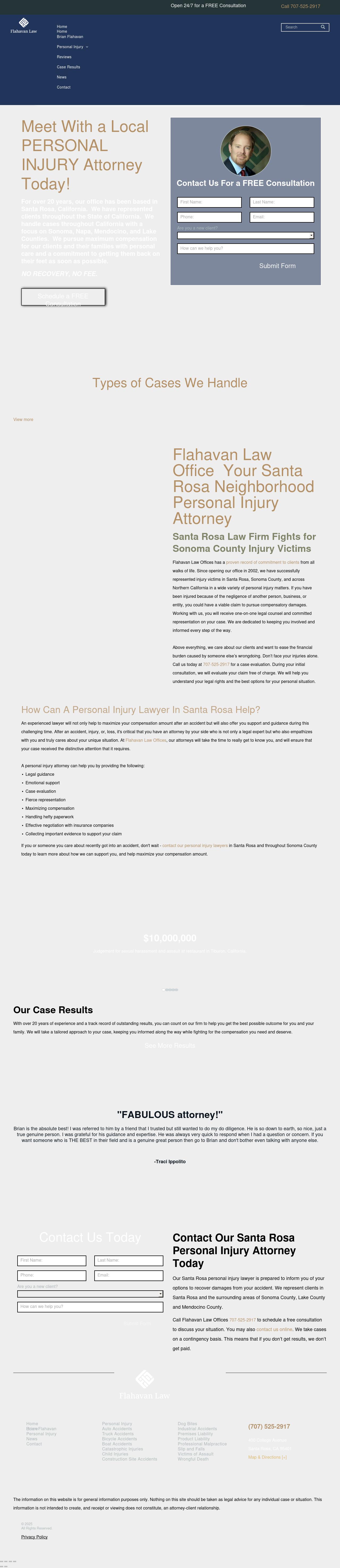 Flahavan Law Offices - Santa Rosa CA Lawyers
