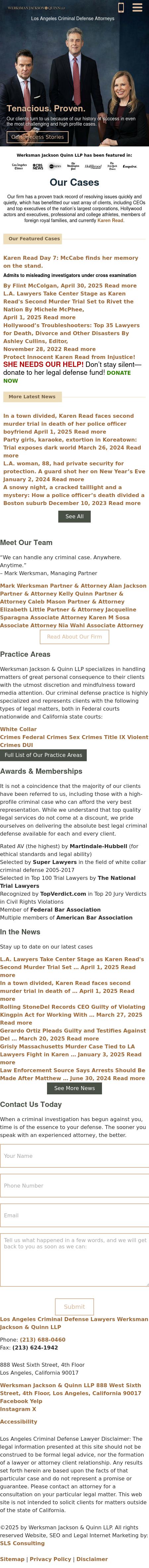 Werksman Jackson Hathaway & Quinn LLP - Los Angeles CA Lawyers
