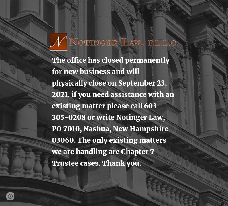 Notinger Law, P.L.L.C. - Nashua NH Lawyers