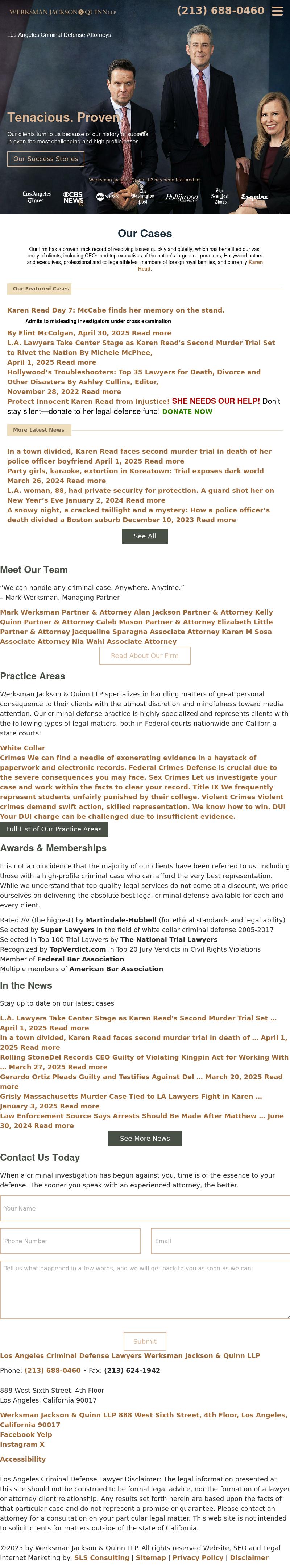 Werksman Jackson Hathaway & Quinn LLP - Los Angeles CA Lawyers